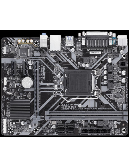 Placa de baza Gigabyte H310M DS2 2.0, Socket 1151,H310M DS2 2.0