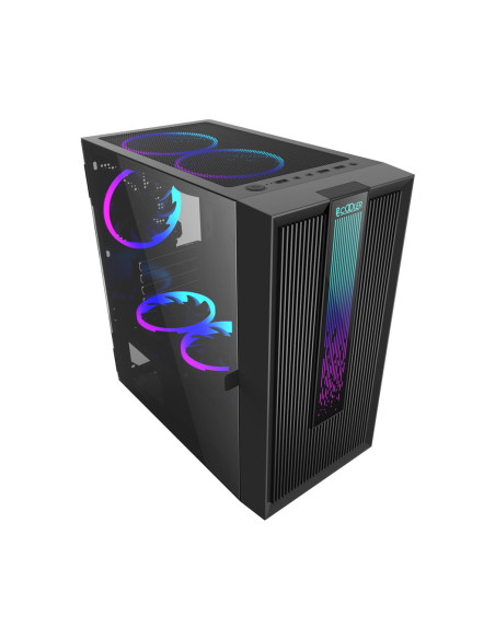 LM200 MESH RGB BK,CARCASA PCCOOLER, "LM200 MESH RGB BK"