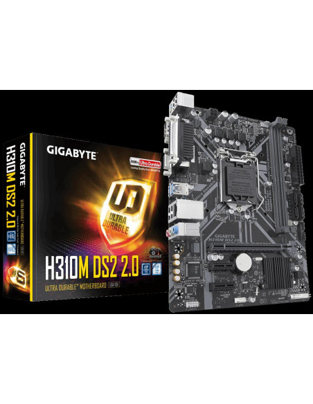 Placa de baza Gigabyte H310M DS2 2.0, Socket 1151,H310M DS2 2.0
