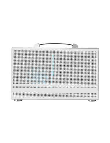 MINI I100W PRO MESH,CARCASA PCCOOLER, Mini Tower, ITX, fara sursa, fereastra laterala tip MESH, alb, USB 3.2 gen 1 x 1, USB Type