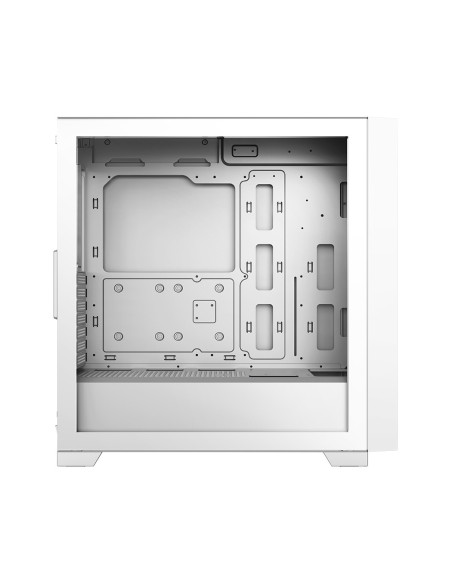 C3D510 ARGB WH,CARCASA PCCOOLER, Middle Tower, ATX, fara sursa, sticla securizata, 3 ventilatoare incluse, iluminare ARGB, alb, 