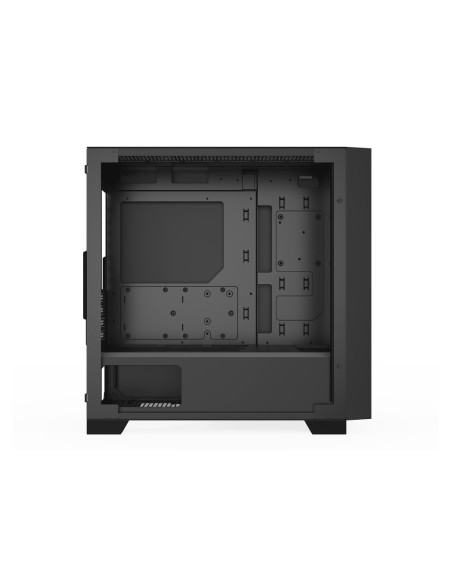 C3D310 ARGB BK,CARCASA PCCOOLER, Mini Tower, mATX, fara sursa, sticla securizata, 2 ventilatoare incluse, iluminare ARGB, negru,
