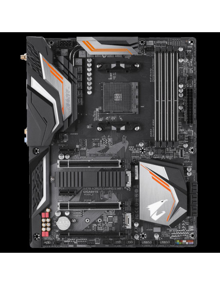 Placa de baza Gigabyte X470 AORUS GAMING 5 WIFI, Socket,X470
