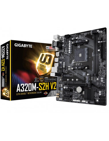 Placa de baza Gigabyte, GA-A320M-S2H V2, Socket AM4,A320M-S2H V2