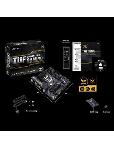 Placa de baza ASUS TUF Z390M-PRO GAMING, Socket,Z390M-PRO GAMING