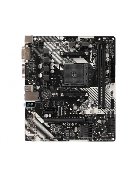 Placa de baza ASRock A320M-DVS R4.0, Socket AM4,A320M-DVS R4.0