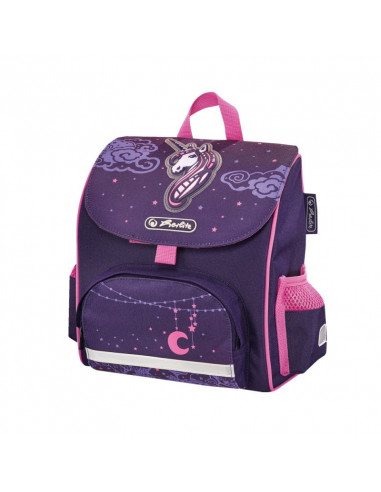 50014071,Ghiozdan Herlitz Neechipat Mini Softbag Unicorn Night