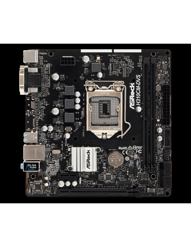 Placa de baza ASRock H310CM-DVS, Socket 1151,H310CM-DVS