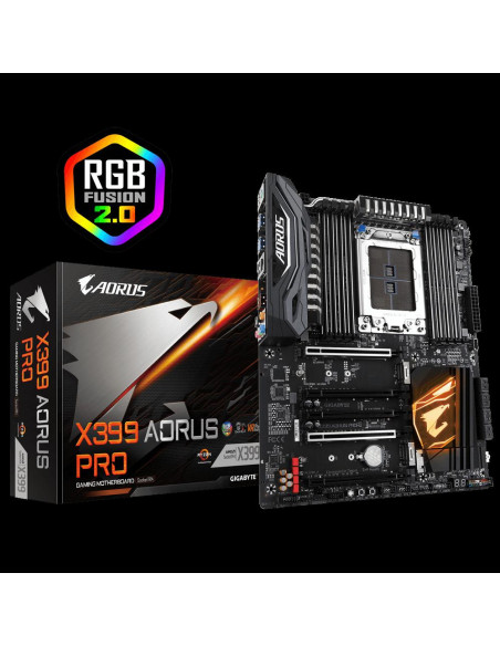 Placa de baza Gigabyte X399 AORUS PRO, Socket TR4,X399 AORUS PRO
