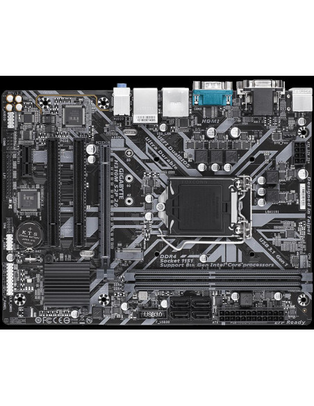 Placa de baza GIGABYTE H310M S2P 2.0, Socket 1151,H310M S2P 2.0