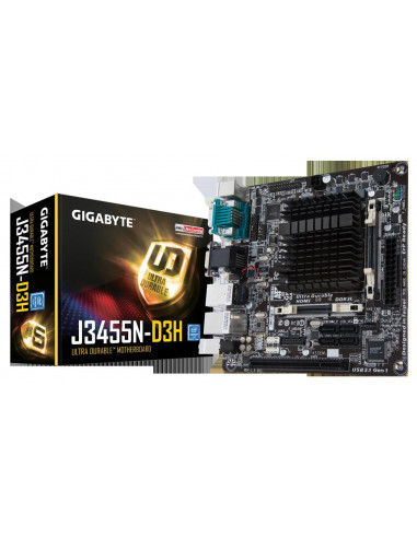 Placa de baza Gigabyte J3455N-D3H Intel Quad-Core Celeron J3455