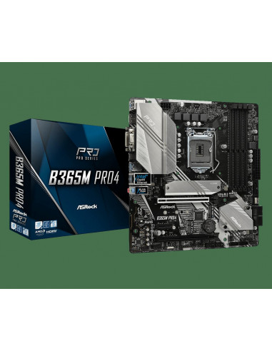 Placa de baza AsRock Intel B365M PRO4, Socket 1151,B365M PRO4