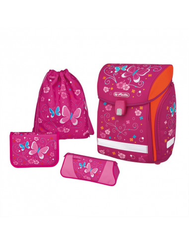 50007837,Ghiozdan Herlitz Echipat Midi Plus Butterfly