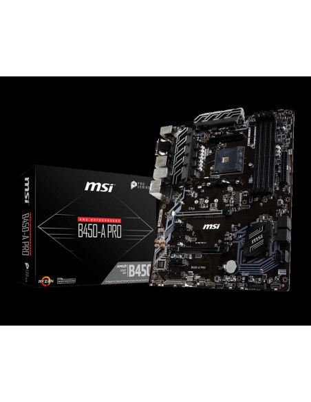 Placa de baza MSI B450-A PRO, Socket AM4,B450-A PRO