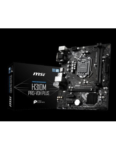 Placa de baza MSI H310M PRO-VDH PLUS, Socket 1151,H310M PRO-VDH