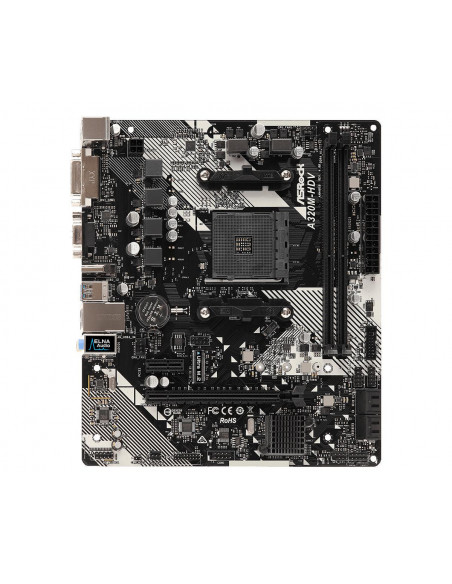 Placa de baza ASRock A320M-HDV R4.0, Socket AM4,A320M-HDV R4.0
