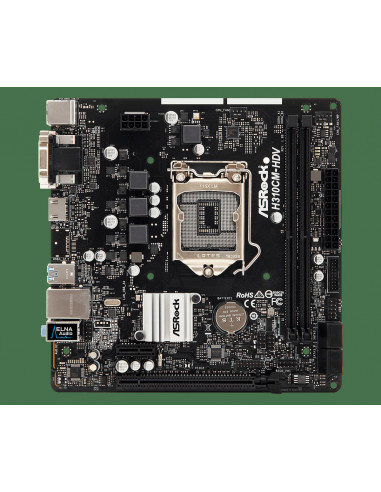 Placa de baza ASRock H310CM-HDV, Socket 1151,H310CM-HDV