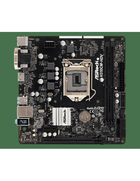 Placa de baza ASRock H310CM-HDV, Socket 1151,H310CM-HDV