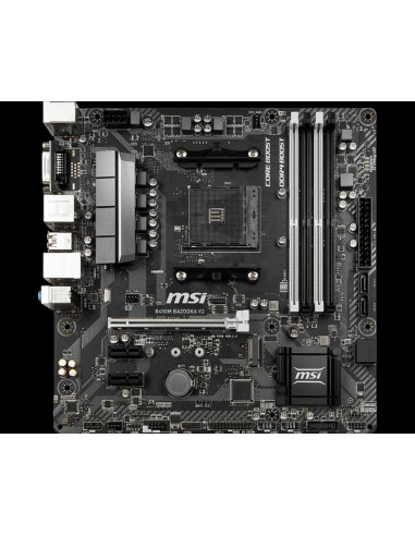 Placa de baza MSI B450M BAZOOKA V2, Socket AM4,B450M BAZOOKA V2