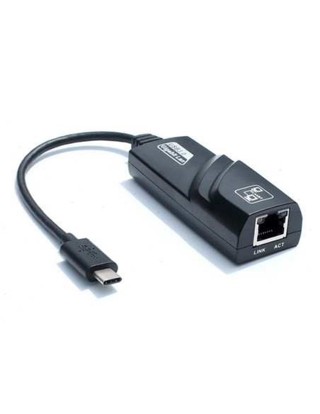 SPC-Type-C/RJ45-01,Placa de retea Spacer SPC-Type-C/RJ45-01, USB-C - RJ45