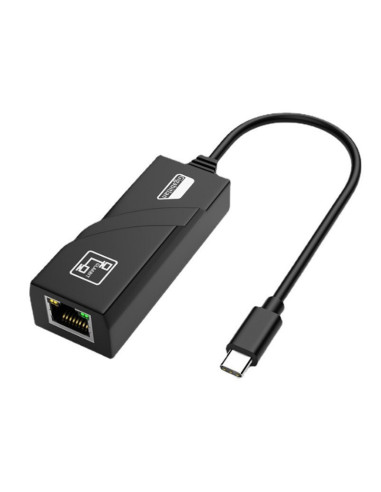 SPC-Type-C/RJ45-01,Placa de retea Spacer SPC-Type-C/RJ45-01, USB-C - RJ45