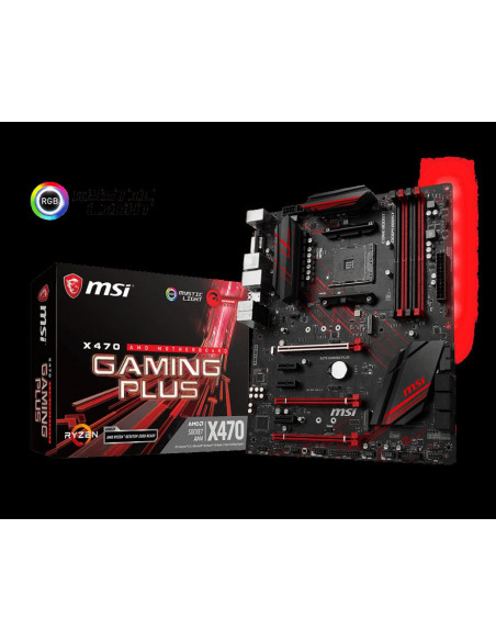 Placa de baza MSI X470 GAMING PLUS MAX, Socket AM4,X470 GAMING