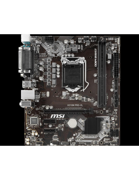Placa de baza MSI H310M PRO-VL, Socket 1151,H310M PRO-VL