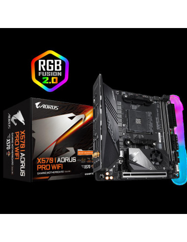 Placa de baza Gigabyte X570 I AORUS PRO WIFI, socket AM4,X570 I