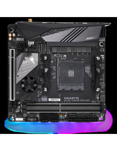 Placa de baza Gigabyte X570 I AORUS PRO WIFI, socket AM4,X570 I