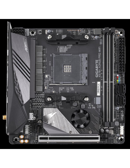 Placa de baza Gigabyte X570 I AORUS PRO WIFI, socket AM4,X570 I