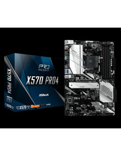 Placa de baza AsRock X570 PRO4 4 x DDR4 DIMM Slots AMDRyzen