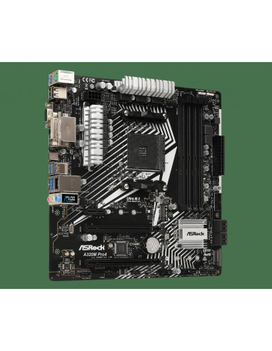 Placa de baza ASRock A320M Pro4 R2.0, Socket AM4,A320M PRO4 R2.0