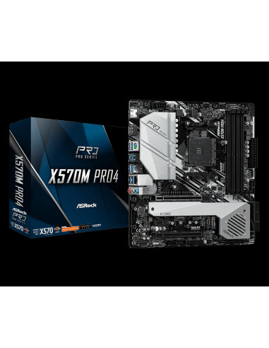 Placa de baza ASRock X570M PRO4, Socket AM4,X570M PRO4