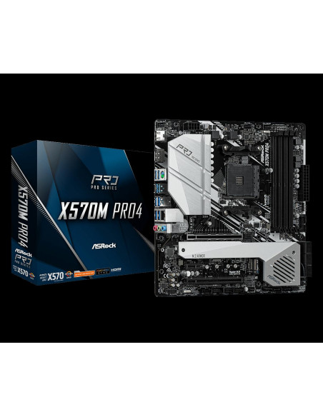 Placa de baza ASRock X570M PRO4, Socket AM4,X570M PRO4