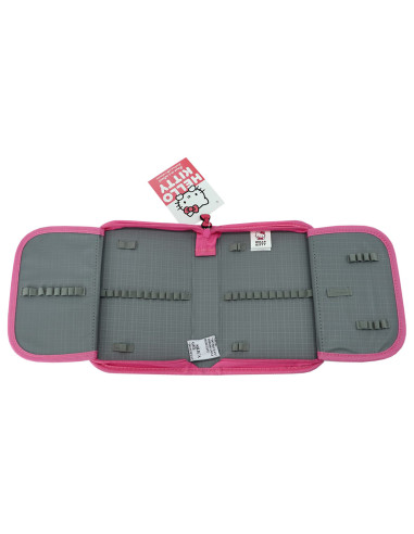HKPE2301-1,Penar neechipat 1 fermoar 2 extensii hello kitty roz pigna
