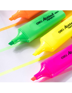 DLES622,Textmarker set 4 accent s621 deli 2