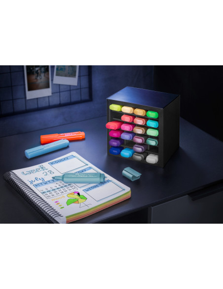 FC254602,Set birou 24 buc textmarker 46 faber-castell FC254602,Set birou 24 buc textmarker 46 faber-castell