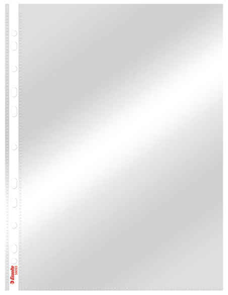 ES56093,Folie protectie a4 cristal 105 microni 100/top esselte