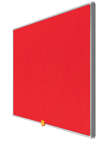 NB1905310,Panou textil widescreen 32"(721*411mm) rama aluminiu rosu nobo