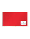NB1905311,Panou textil widescreen 40"(898*510mm) rama aluminiu rosu nobo