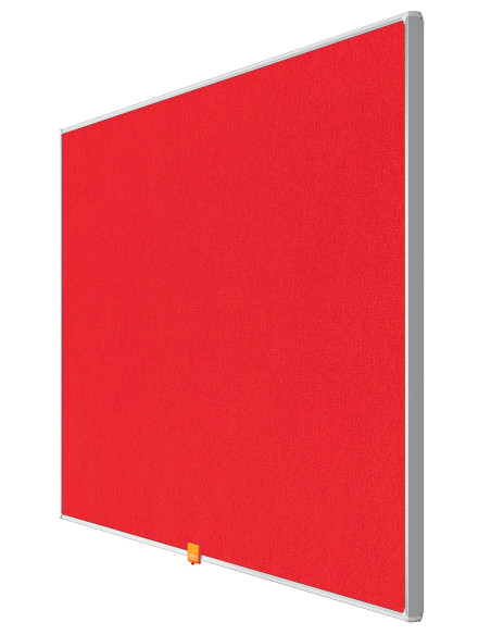 NB1905311,Panou textil widescreen 40"(898*510mm) rama aluminiu rosu nobo