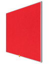 NB1905311,Panou textil widescreen 40"(898*510mm) rama aluminiu rosu nobo