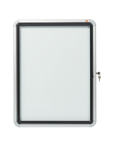 NB1902577,Avizier magnetic 4*a4 carcasa pt exterior metalica nobo