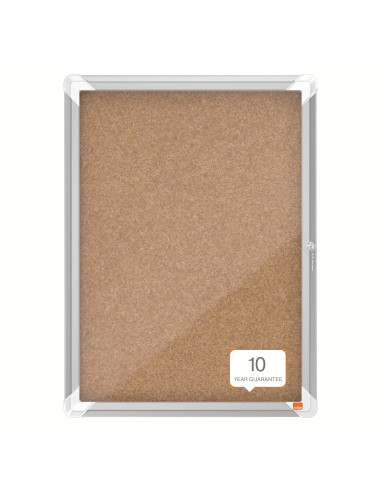 NB1902561,Avizier pluta 4*a4 carcasa pt interior metalica nobo