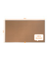 NB1905307,Panou pluta widescreen 40"(898*510mm) rama aluminiu nobo