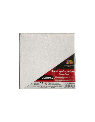 MCPPL20X20,Panza pentru pictura pe sasiu 20 x 20 cm sf art pigna