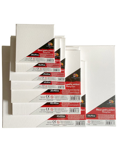 MCPPL40X50,Panza pentru pictura pe sasiu 40 x 50 cm sf art pigna MCPPL40X50,Panza pentru pictura pe sasiu 40 x 50 cm sf art pigna