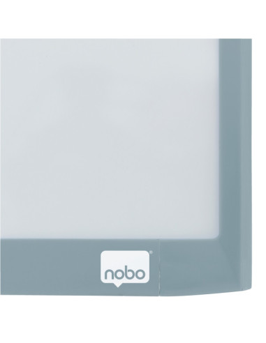 NB1915625,Tabla magnetica 21*28 cm + accesorii alba rama pastel nobo