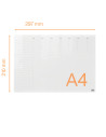 NB1915614,Planner saptamanal acrylic a4 nobo