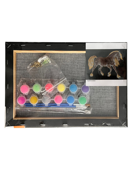 MCPP203N96,Panza predesenata pe sasiu neagra 20*30cm cal sf art pigna